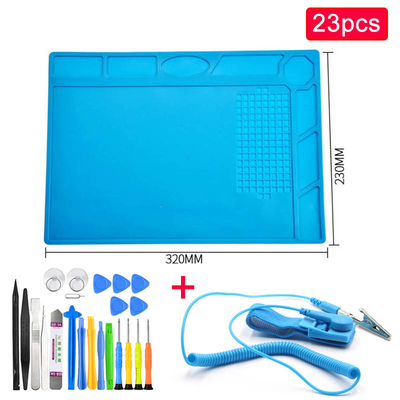 650g ESD die Mat Heat Resistant Repair Station-Ijzer voor Telefooncomputer solderen