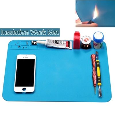 PC ESD van de Fairtechtelefoon Antistatische Reparatie Mat Silicone Pad Desk Platform