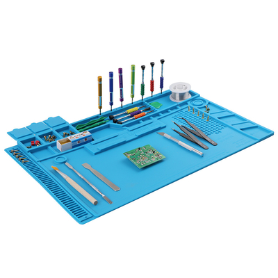 PC ESD van de Fairtechtelefoon Antistatische Reparatie Mat Silicone Pad Desk Platform