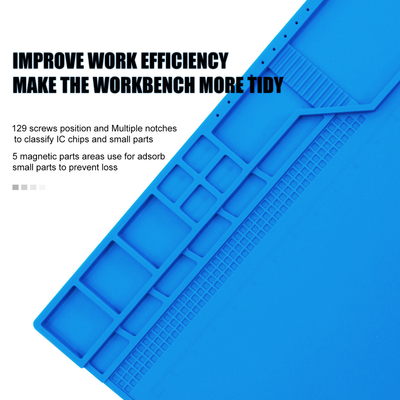 PC ESD van de Fairtechtelefoon Antistatische Reparatie Mat Silicone Pad Desk Platform