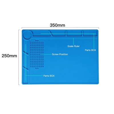 Aangepaste Hittebestendige ESD die Mat Repair Insulator Anti Static-Computermat solderen
