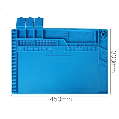 Aangepaste Hittebestendige ESD die Mat Repair Insulator Anti Static-Computermat solderen