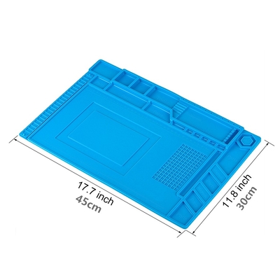 ESD 5mm het Hittebestendige Stootkussen van het Werkmat maintenance platform anti static voor Mobiele Reparatie