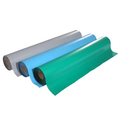 Glanzende Saaie ESD Rubbermat antistatic table floor mat voor Werkbank