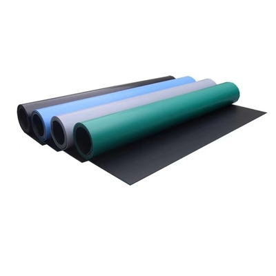 Glanzende Saaie ESD Rubbermat antistatic table floor mat voor Werkbank