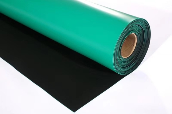 De groene 3mm Dikke ESD Werkbank van Lijstmat silicone sheet rubber for