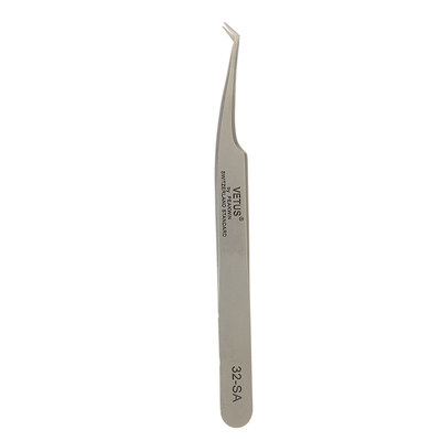 OEM Vetus van de meisjeswenkbrauw het Roestvrije staal Mink Lash Tweezers van het Volumepincet