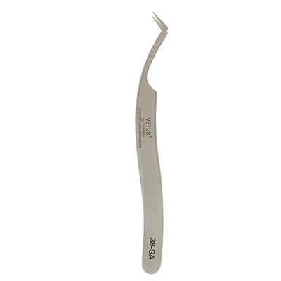 OEM Vetus van de meisjeswenkbrauw het Roestvrije staal Mink Lash Tweezers van het Volumepincet