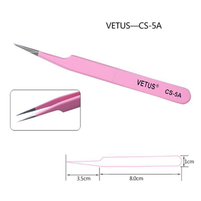 3D Antistatische Vetus Lash Tweezers Volume Eyelash Extension Pincet van 6D ESD