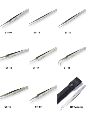 ESD Antistatische Vetus Lash Tweezers Hand Tools Scissor Wenkbrauw Tweezer