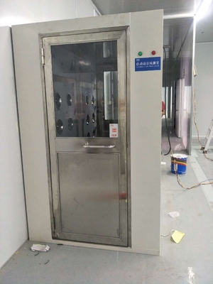 30mm het Draagbare Cleanroom Enige de Persoon van de Luchtdouche Dubbele Zij Blazen
