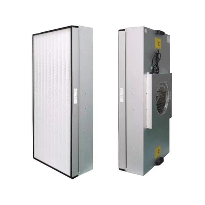 Cleanroom Gevouwen van de de Filterventilator van de Ventilatorrol Netwerk van het de Eenhedenffu Roestvrije staal