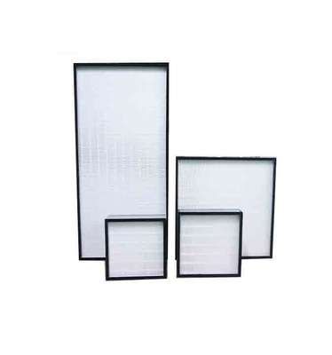 Farmaceutische UL-Cleanroom HEPA Filter Mini Pleated Gel Seal Media