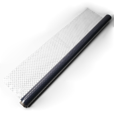 De zwarte ESD Vinylhoningraat Mesh Transparent Cleanroom Sheet Film van het Netgordijn