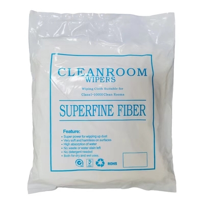 stofdicht Pluksel - vrije Cleanroom de Wisser Schoonmakende Glazen van Microfiber