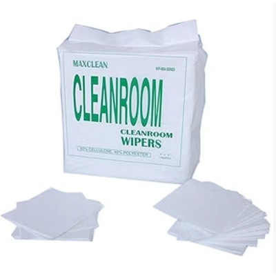Pluksel - de vrije 35GSM-Cleanroom Viscose Bemcot M3 van de Polyesterwisser 50%