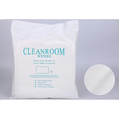 Pluksel - de vrije 35GSM-Cleanroom Viscose Bemcot M3 van de Polyesterwisser 50%