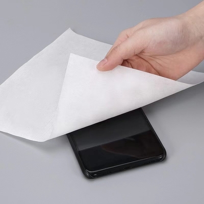 Witte Lasercleanroom Polyesterwisser voor het Scherm Maxclean Microfiber