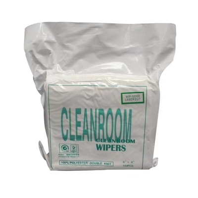 Beschikbare Cleanroom de Polyester55% Houtpulp van de Polyesterwisser 45%
