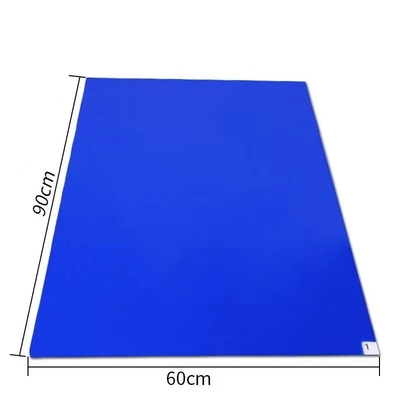 Sterke Zelfklevende Cleanroom Plakkerig Mat Polyethylene Sheets No Residue 24 &quot; *45“