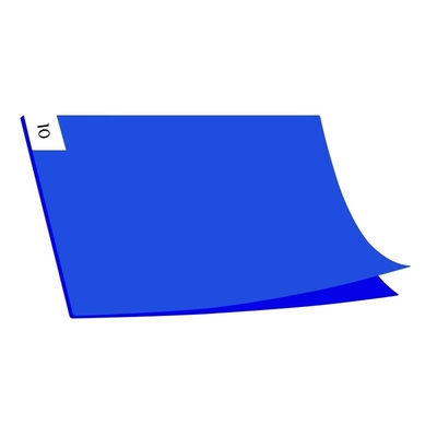 Sterke Zelfklevende Cleanroom Plakkerig Mat Polyethylene Sheets No Residue 24 &quot; *45“