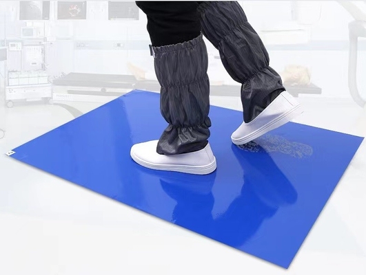 Sterke Zelfklevende Cleanroom Plakkerig Mat Polyethylene Sheets No Residue 24 &quot; *45“
