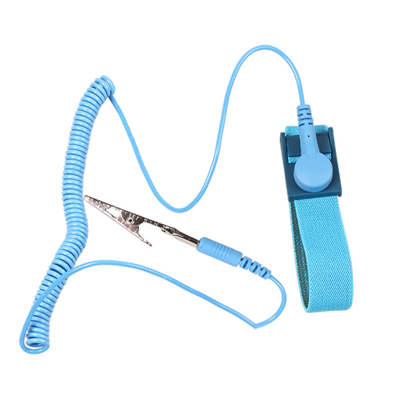 Nylon Antistatische ESD van de de Beschermingsband van de Polsriem Diverse Kleur voor Cleanroom