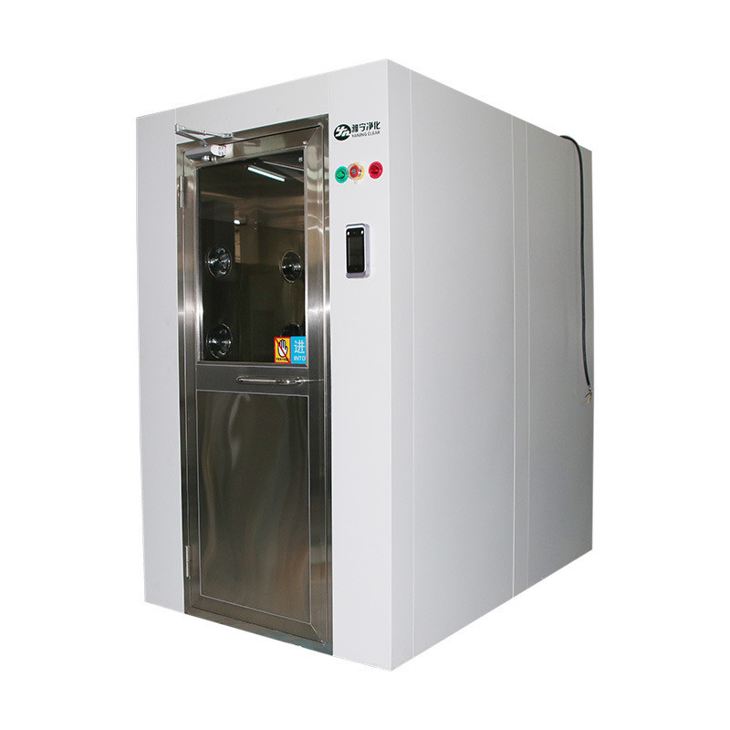 Verticaal 550w-Cleanroom de Filter Zuiverend Materiaal van Hepa van de Luchtdouche