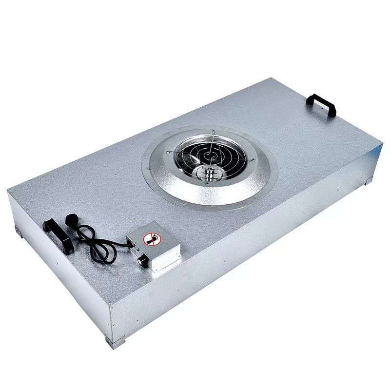 UL Ebm rustte de Eenheidsss304 Ventilator Aangedreven Filter FFU van de Ventilatorfilter uit