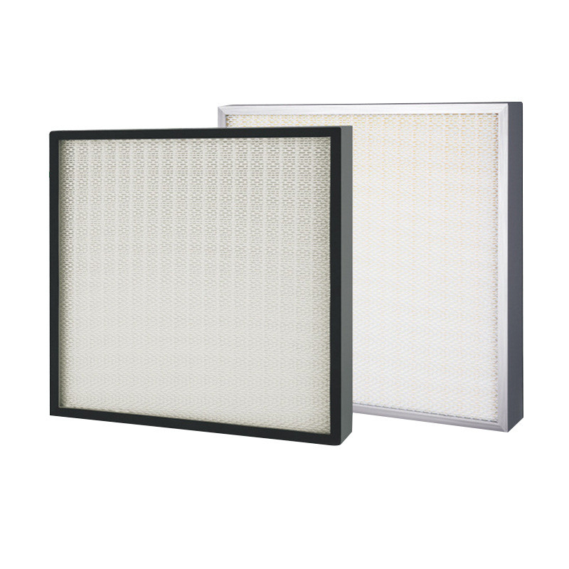 Farmaceutische UL-Cleanroom HEPA Filter Mini Pleated Gel Seal Media