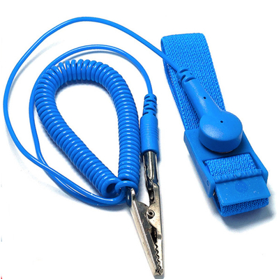 10mm de Onverwachte Leko Elastische Antistatische ESD Band van de Polsriem met Draadloze Douane